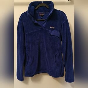 Patagonia Women's Re-Tool Snap T® Pullover Style #25442 Viking Blue Size XL